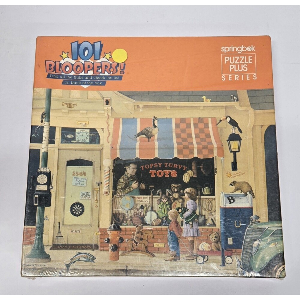 VTG Springbok Puzzle 101 Bloopers! Puzzle New Sealed